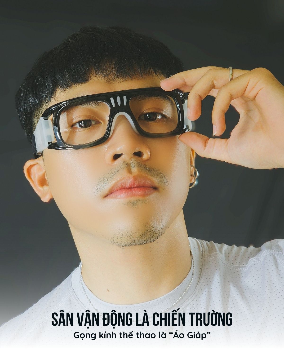Gọng kính thể thao KAMI NACHI chuyên dụng cho người chơi thể thao, đá banh, bóng rổ