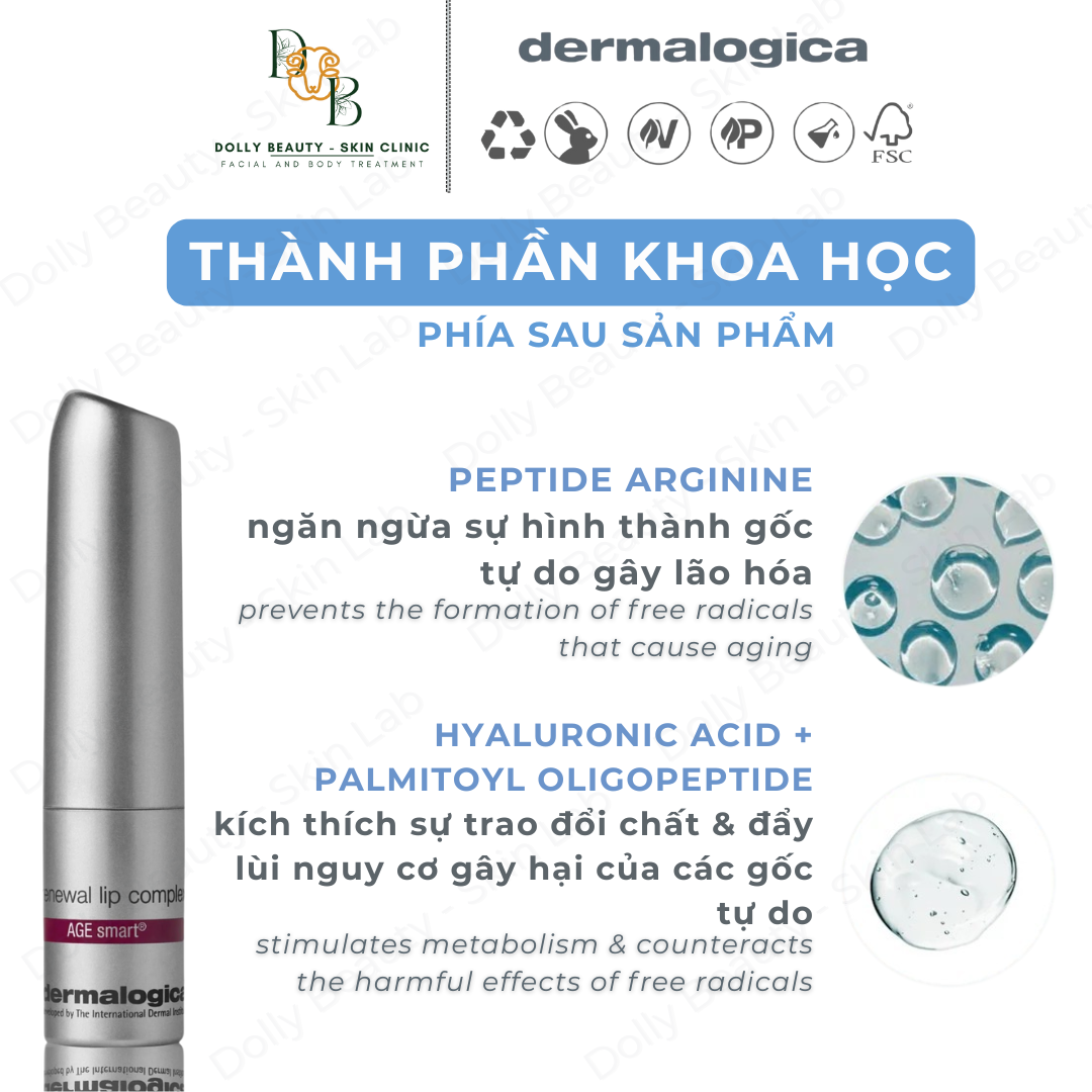 Son dưỡng ngừa thâm môi RENEWAL LIP COMPLEX của Dermalogica