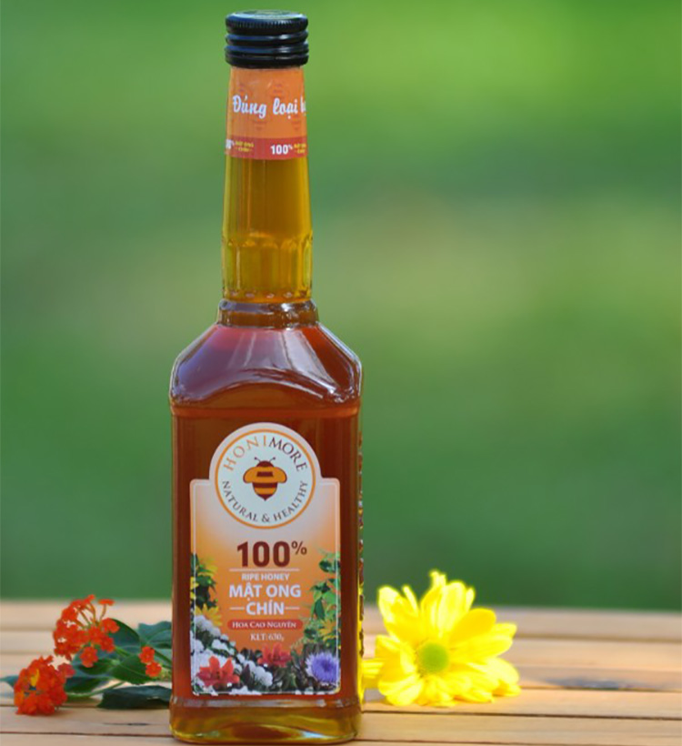 Mật Ong Chín Honimore Hoa Cao Nguyên (630g)