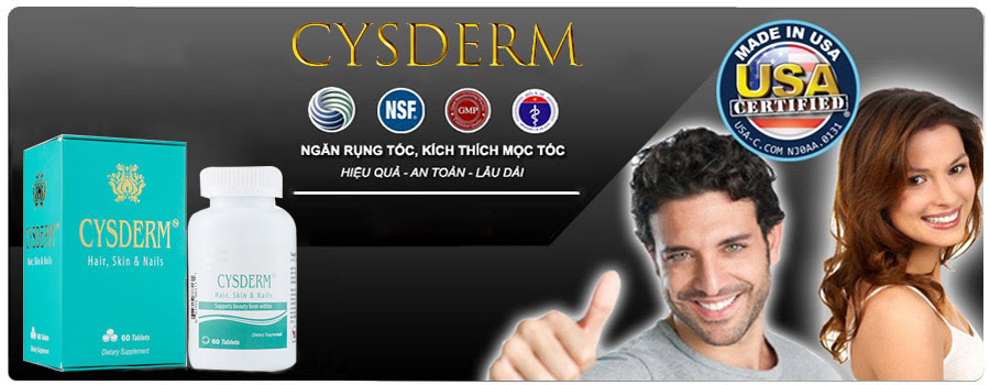 cysderm - viên uống hỗ trợ tóc, da và móng 4