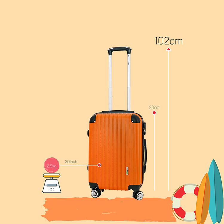 Vali nhựa kéo TRIP P15A 20 inch (50cm)
