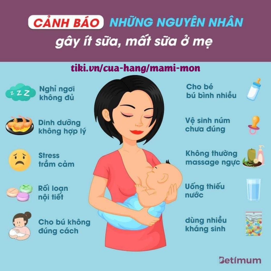 Cốm lợi sữa vitamin sau sinh cho con bú BETIMUM - trà lợi sữa dạng bột lợi sữa và viên uống lợi sữa cỏ cà ri fenugreek 6