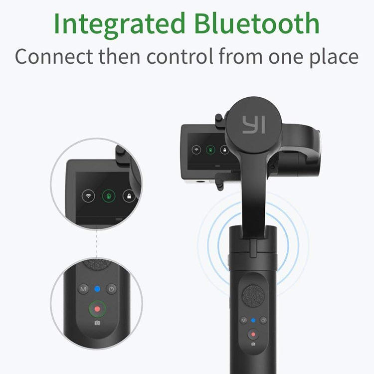 Tay cầm Chống Rung Yi Lite / Yi 4k / Yi 4k+ Action Camera Gimbal Quốc Tế - Hàng chính hãng