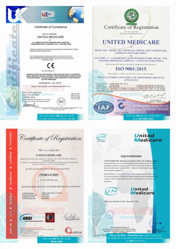 Túi chườm đai đeo nóng lạnh X3 United Medicare (I10) 1