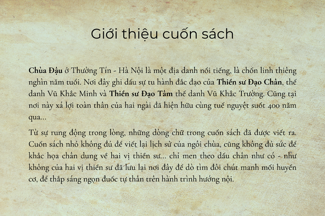 Xá Lợi Toàn Thân - Bài Pháp Vô Ngôn