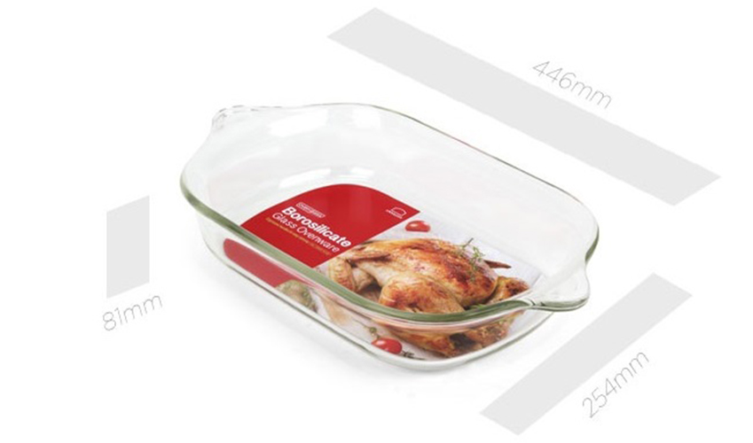 Đĩa Thủy Tinh Chịu Nhiệt Lock&Lock Glass Ovenware Turkey LLG585 4,4L Đĩa Thủy Tinh Chịu Nhiệt Lock&Lock Glass Ovenware Turkey LLG585 4,4L