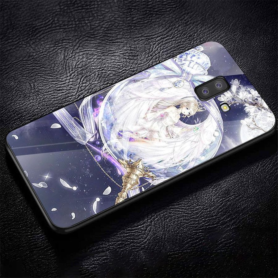 Ốp điện thoại kính cường lực cho máy Samsung Galaxy J2 Pro - Cô Bé Trong Chiếc Lọ Thủy MS CBTCL062