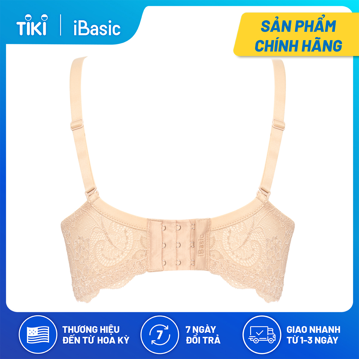 Mua Áo ngực có gọng mút dày bản lưng to full ren iBasic BRAW121 - Da beige - 38B tại iBasic Official Store Mua Áo Ngực Có Gọng Mút Dày Bản Lưng To Full Ren Ibasic Braw121 - Da Beige - 38B Tại Ibasic Official Store