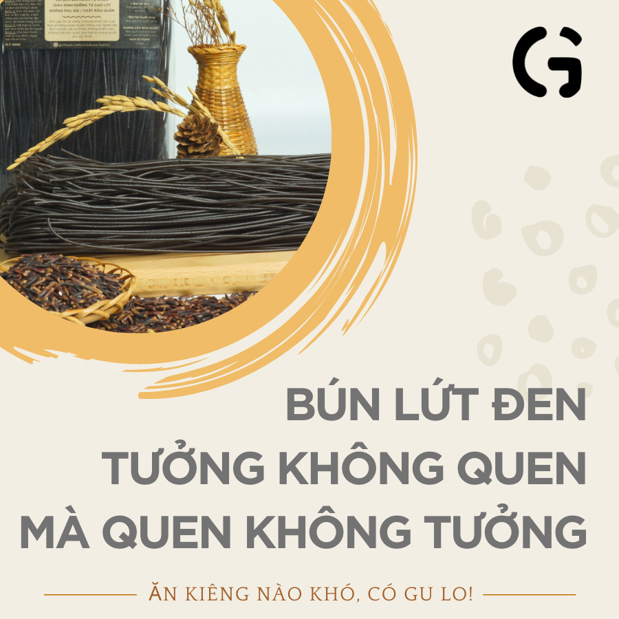 Bánh ăn kiêng, tập GYM gạo lứt GUfoods - có 3 lựa chọn yến mạch, huyết rồng, tím than (165g) 19