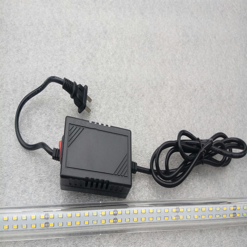 Đèn LED XML 85% cho hồ bể cá rồng 1.2m - 1.4 m, dài 1.2m, 2 hàng, ánh sáng vàng/ đỏ