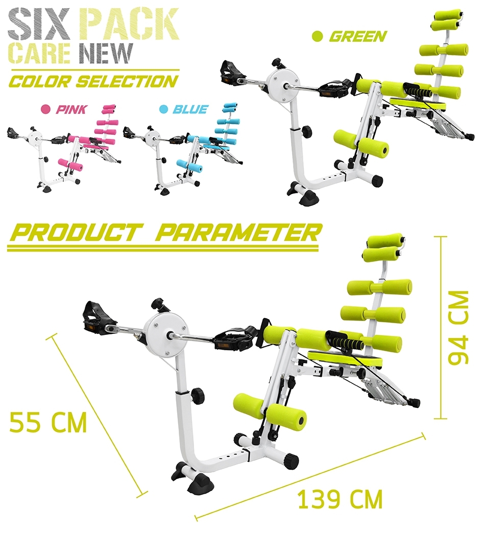 BG Máy tập cơ bụng đa năng New six pack care thiết kế mới 2018