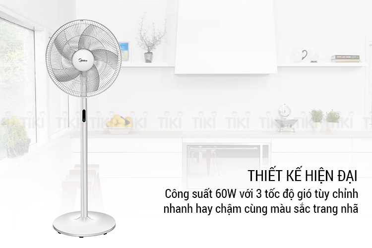 Quạt Đứng Midea FS40-18BR - Hàng Chính Hãng