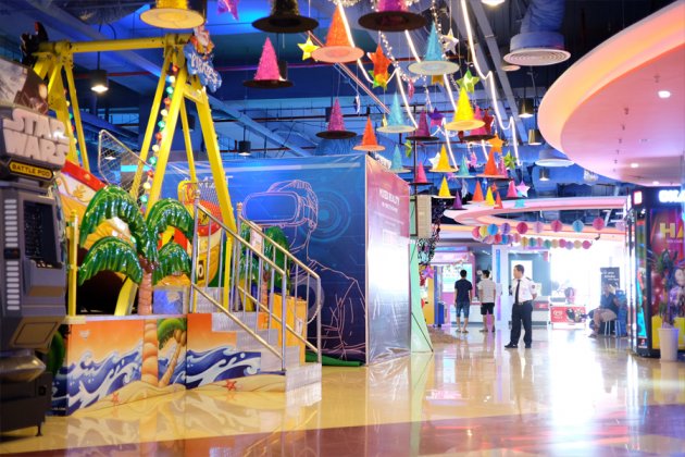 HN - Vui chơi thỏa thích không giới hạn cho bé tại Amazing Town Long Biên