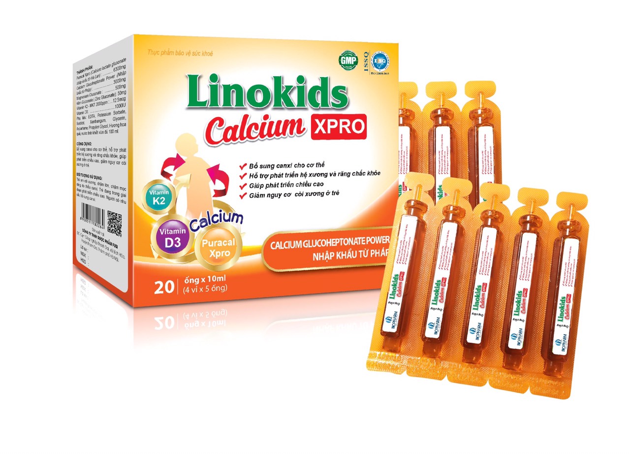 LINOKIDS CALCIUM XPRO - Thực phẩm bổ sung canxi 1
