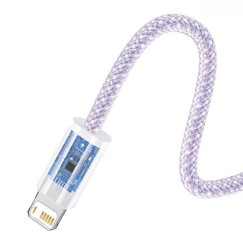 Cáp sạc nhanh và truyền dữ liệu Usb to Light-ning 2.4A Baseus Dynamic Series Fast Charging Data Cable- CALD- Hàng chính hãng