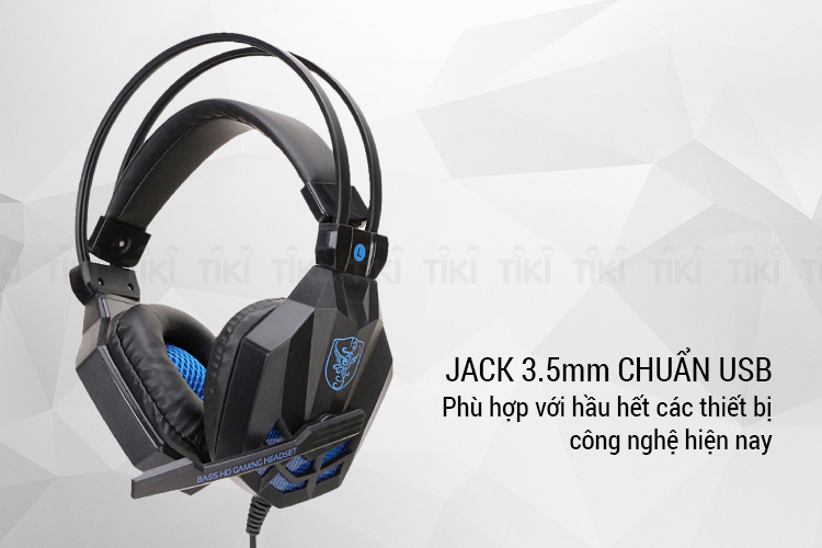 Tai Nghe Chơi Game Chụp Tai (Headphone Gaming) SY850MV