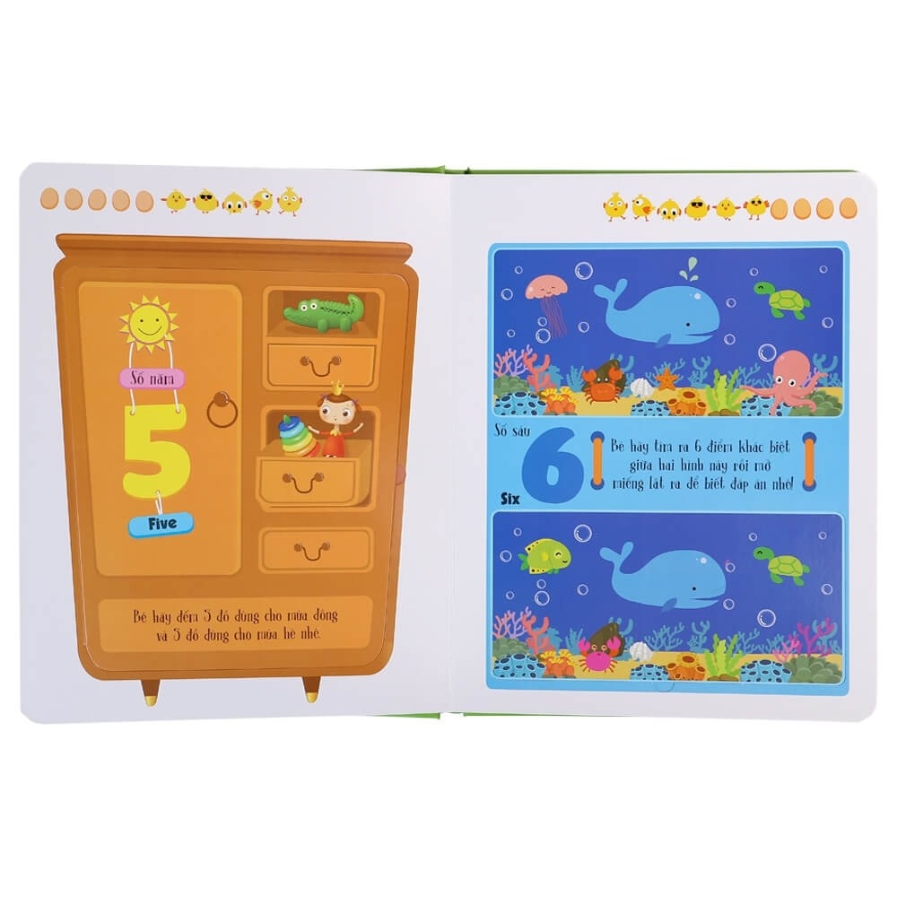 Combo Lift-The-Flap - Lật Mở Khám Phá - First 100 Words + First 100 Animals + First 100 Numbers 