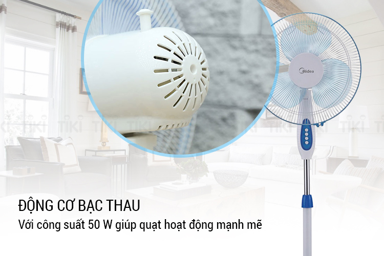 Quạt Đứng MIDEA FS40-11VA - Hàng Chính Hãng