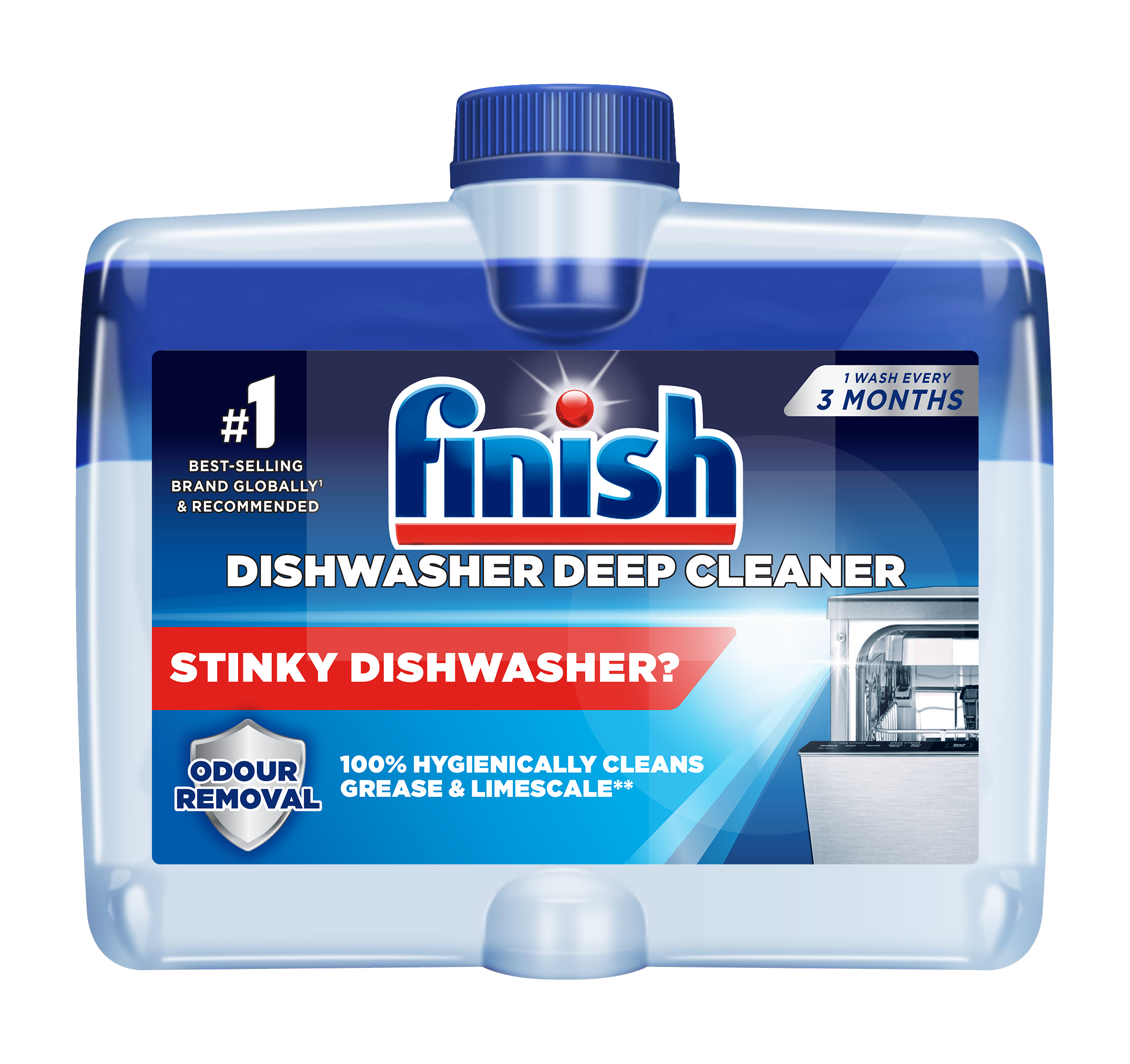 Dung Dịch Tẩy Rửa Máy Rửa Chén Bát Finish Dishwasher Deep Cleaner
