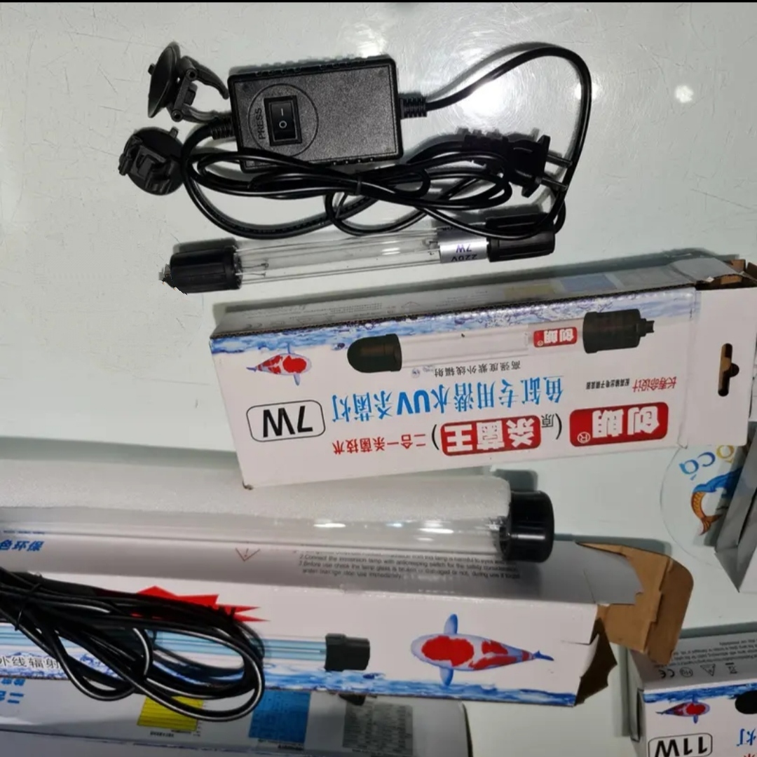 Đèn UV hồ cá diệt khuẩn, diệt tảo, rêu trong 7 ngày công suất 20W, 30W, 40W, 60W cao cấp cho hồ cá lớn, bể cá ngoài trời