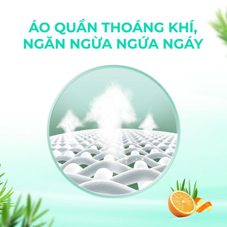 Nước xả vải em bé Comfort Kháng Khuẩn Dịu Nhẹ Túi 2.4L