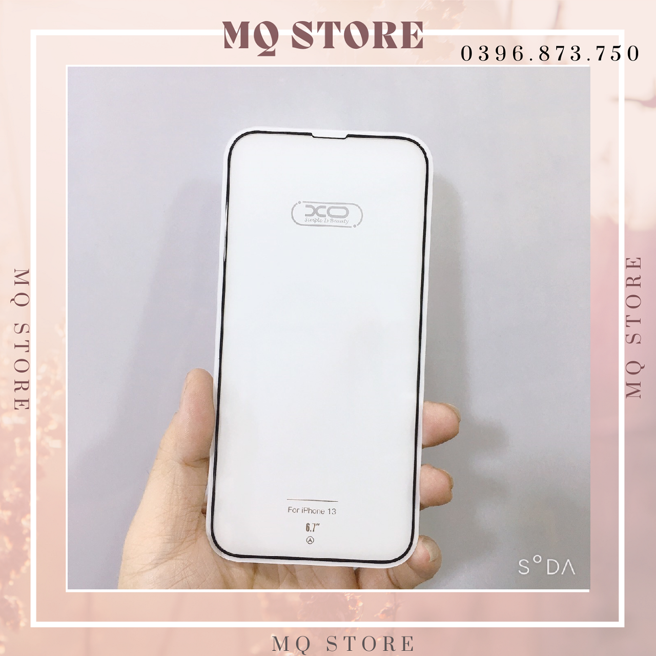 Kính cường lực full màn hình XO dành cho iPhone 13, 13Pro, 13 Pro Max( hàng chính hãng)