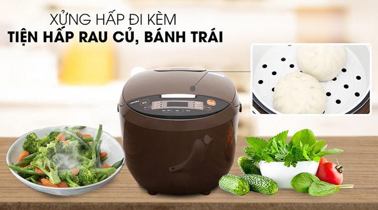 Nồi Cơm Điện Tử Comfee 1.8 lít CR-FD1820B - Hàng Chính Hãng