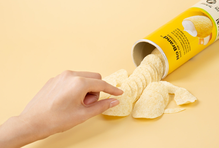 Snack Khoai Tây No Brand Hành Tây (110g)