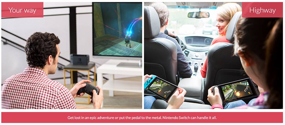 Máy Chơi Game Nintendo Switch Neon Blue Kèm Game Super Smash Bros Ultimate  - Hàng Nhập Khẩu