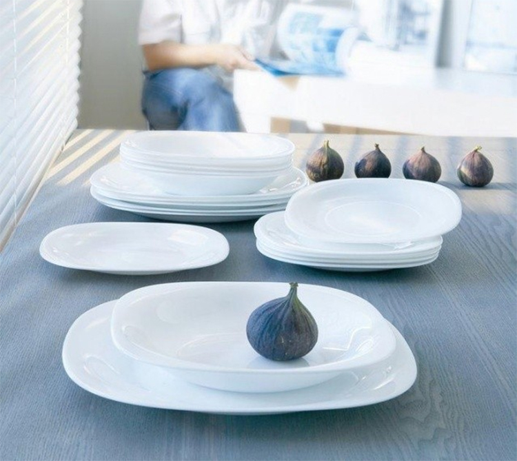 Bộ 3 đĩa thủy tinh Luminarc Carine Soup H33667 21cm