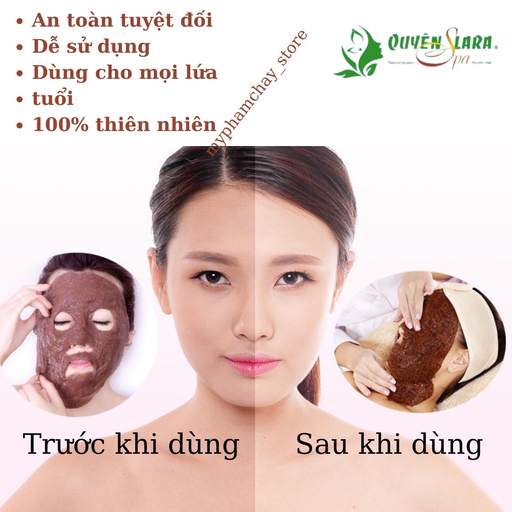 Mặt Nạ Đắp NGŨ HOA HẠT 200g Quyên Lara - Giúp Mờ Nám, Sạch Mụn, Tàn Nhang, Trắng Da, Cân Bằng Độ Ẩm Cho Da, Làm Mát Da, Chống Dị Ứng