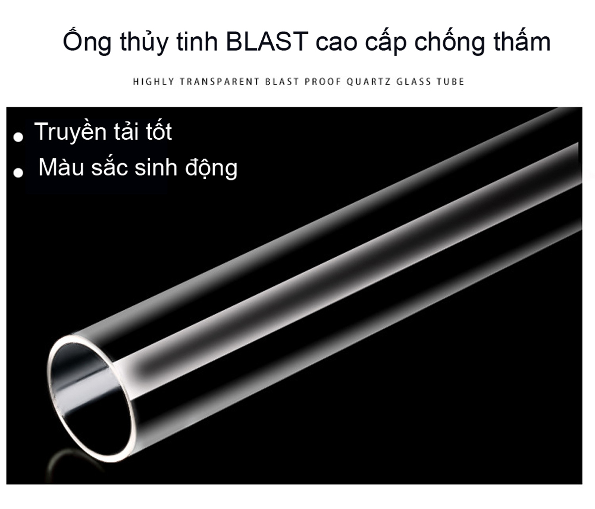Đèn hồ cá thủy sinh 30cm 40cm 50cm T4 cao cấp, cho bể cá cảnh, chống nước, ánh sáng trắng cao cấp