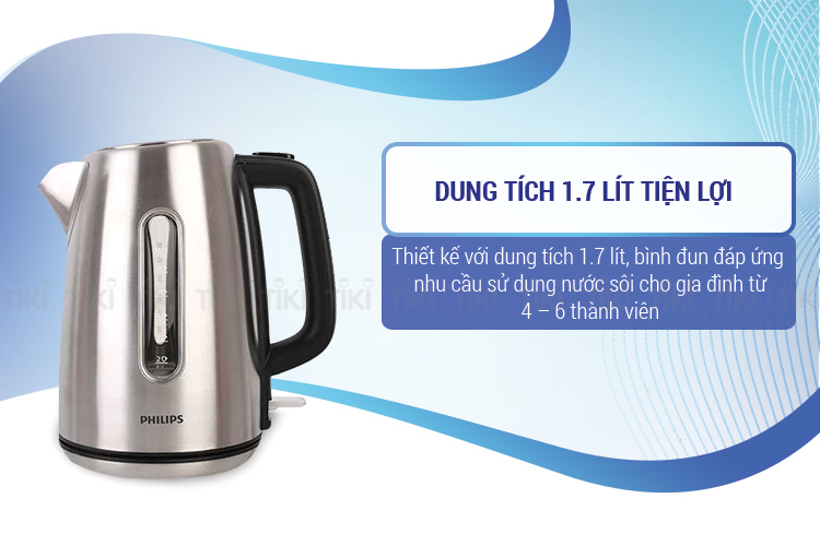 Bình Đun Siêu Tốc Philips HD9357 (1.7L)
