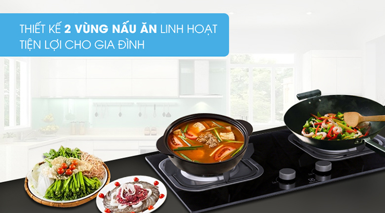 Bếp Gas Âm Electrolux EGT7221EK - Hàng chính hãng
