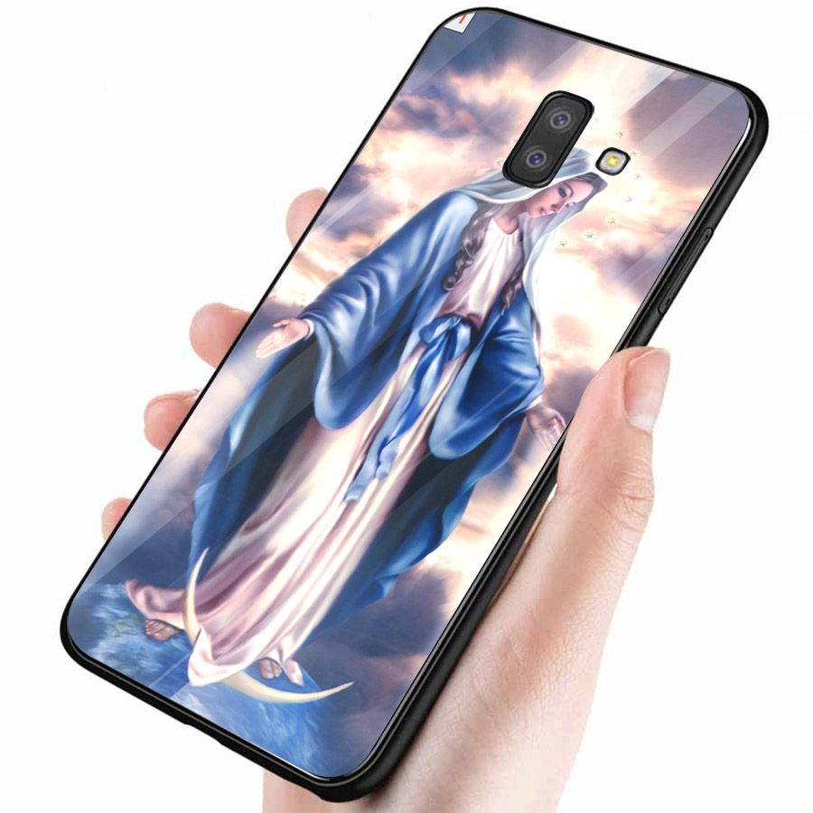 Ốp kính cường lực cho điện thoại Samsung Galaxy J6 - Tôn giáo MS TGIAO013