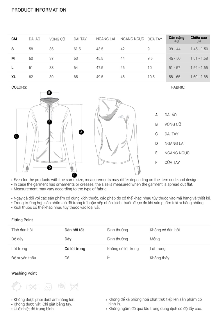 Áo khoác nữ Air Hoodie LO18707102-MGR