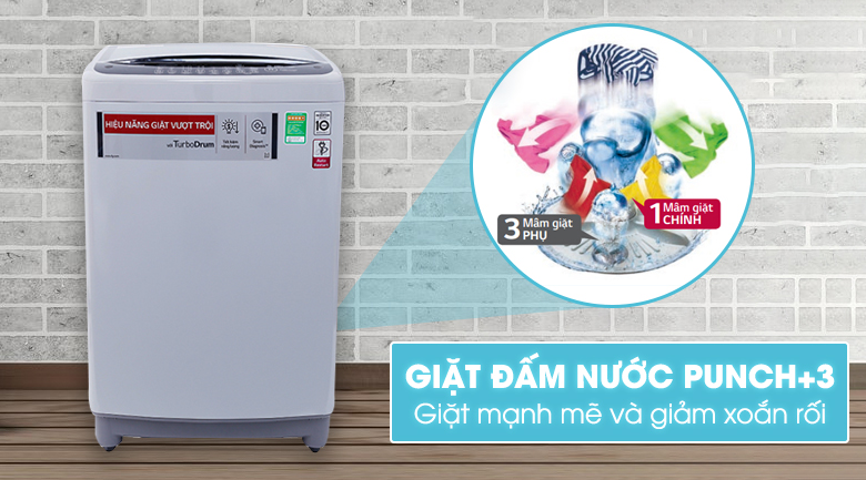 Máy giặt LG Inverter 11.5 kg T2351VSAM