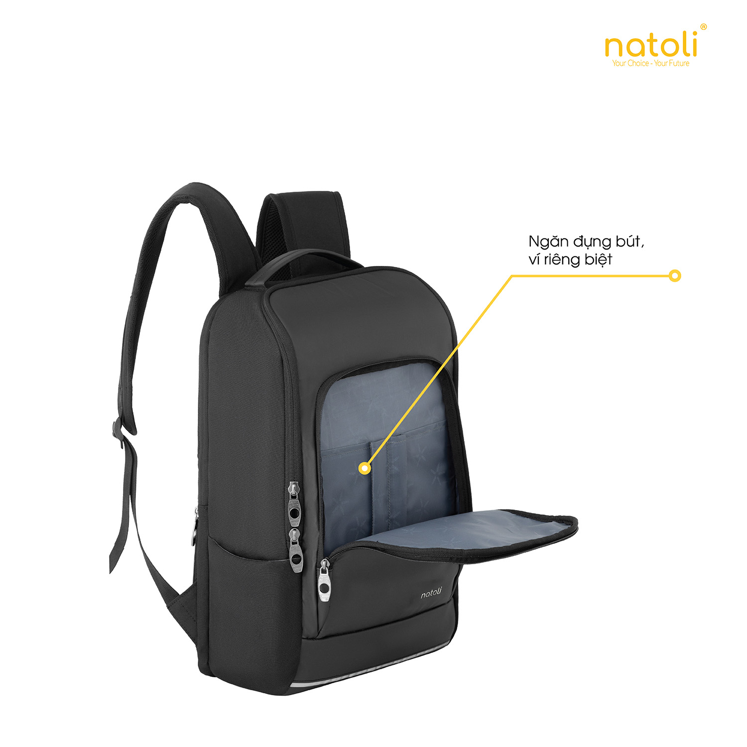 Balo laptop Natoli BST Vitality Backpack B12