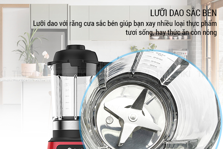 Máy Xay Nấu Sinh Tố Đa Năng Elmich BLE-1850 - 1.75L - Hàng chính hãng