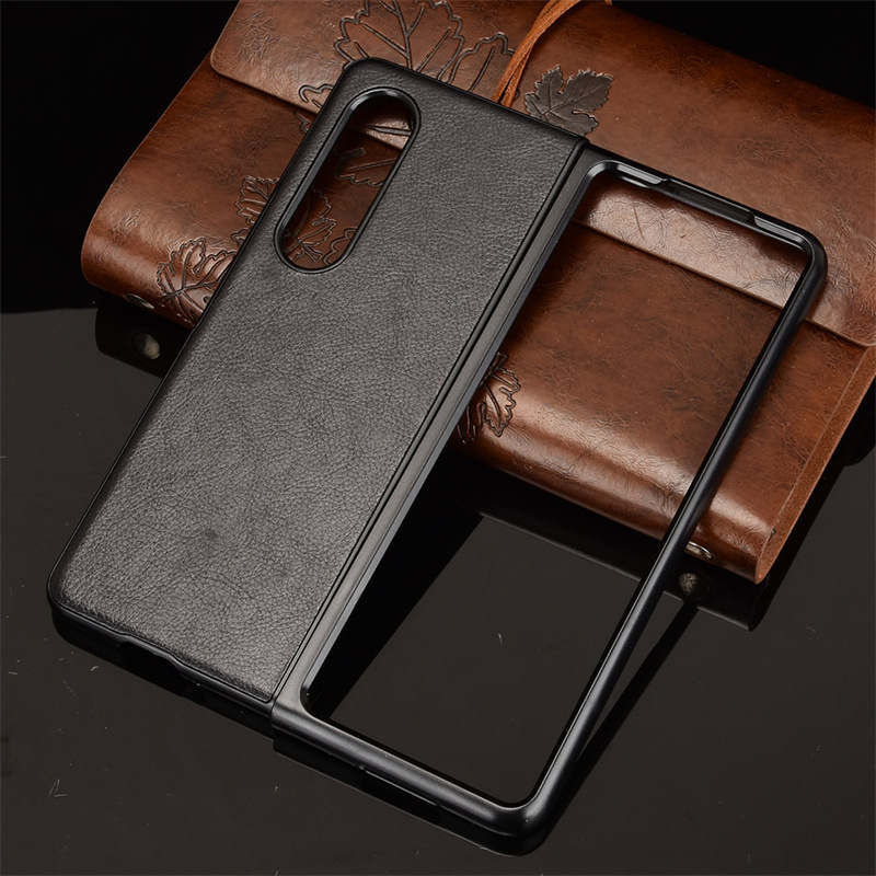 Ốp Lưng Da Kai Learther Cover dành cho Samsung Galaxy Z Fold 4 - Hàng Chính Hãng