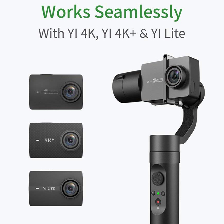 Tay cầm Chống Rung Yi Lite / Yi 4k / Yi 4k+ Action Camera Gimbal Quốc Tế - Hàng chính hãng
