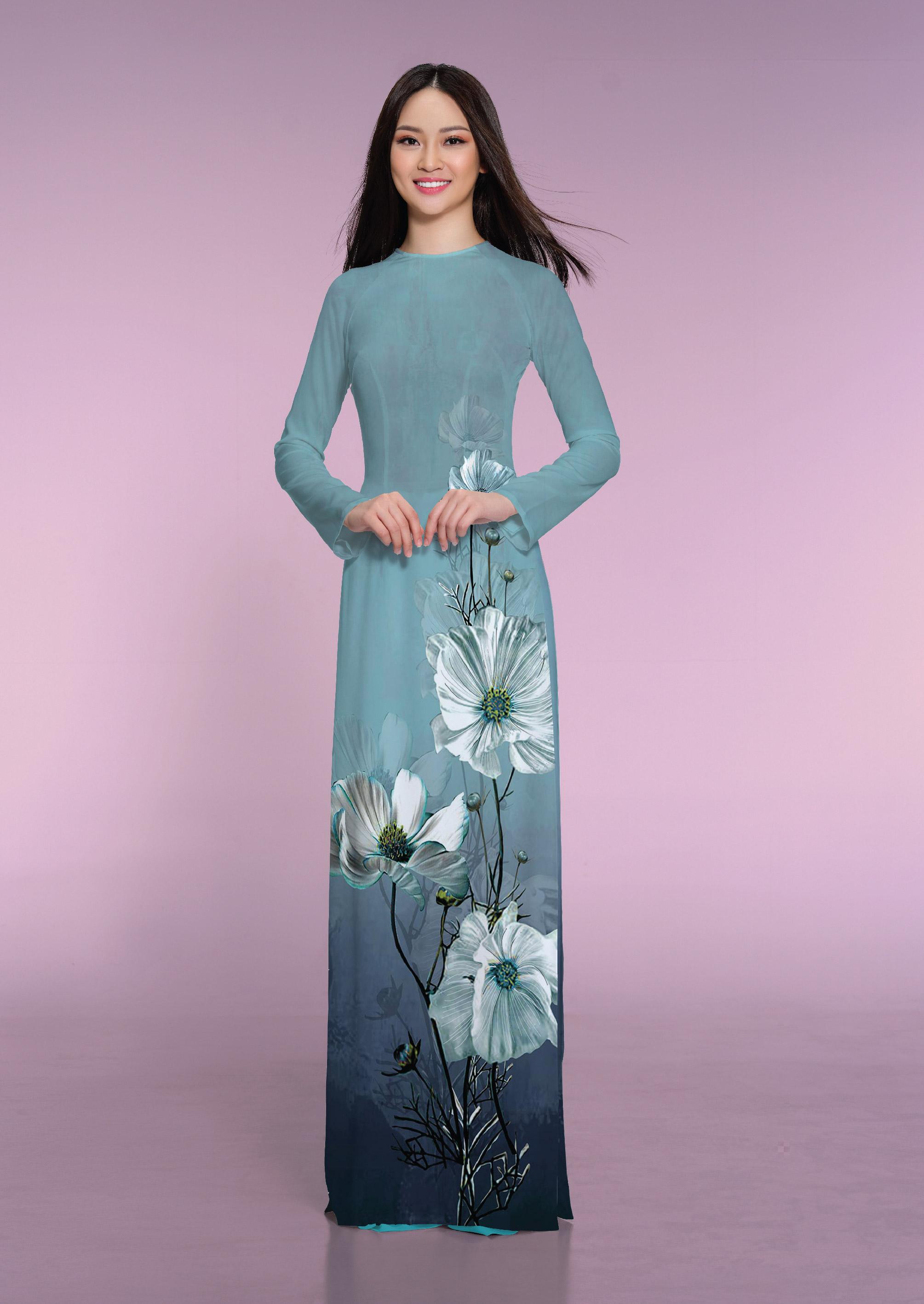 Mua Vải Áo Dài Thái Tuấn Hoa Văn In | Asba533-015-Chn | Tiki