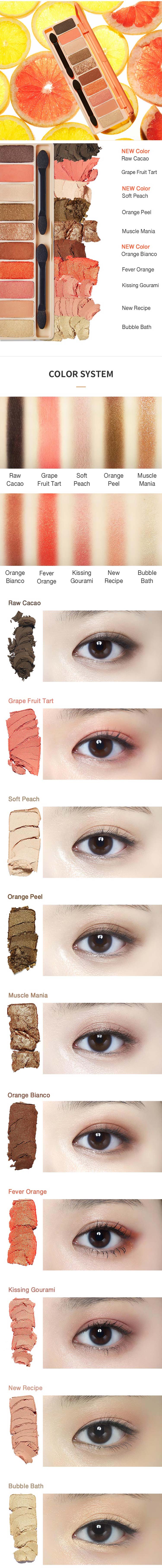 Bảng Phấn Mát 10 Màu Etude House Play Color Eyes Peach Palm 0.8Gx10 - Phân Phối Bởi Nhà Bán Hàng