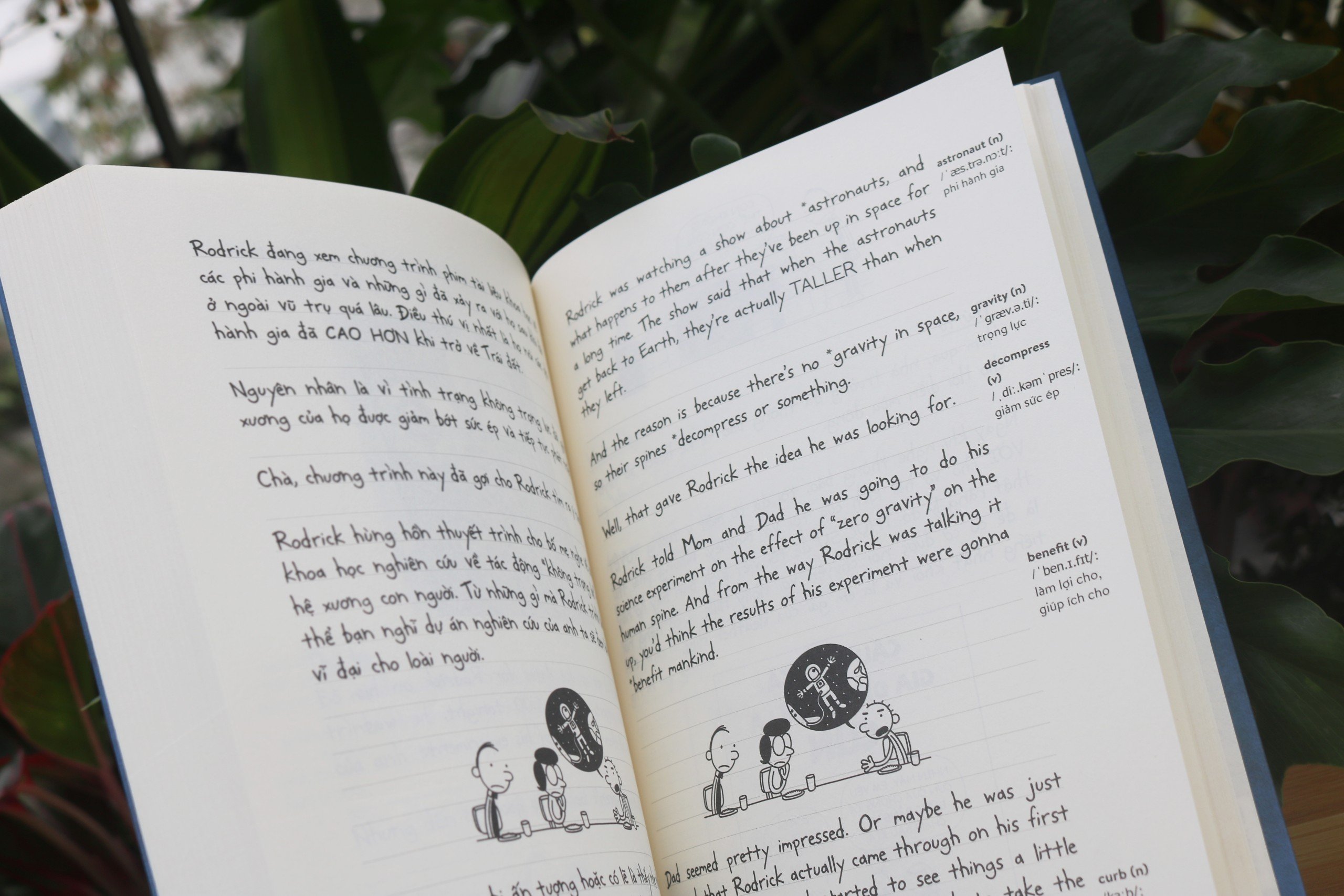 [Combo tập 1-5] Nhật Ký Chú Bé Nhút Nhát song ngữ - Diary Of A Wimpy Kid
