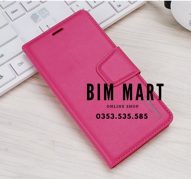 Bao da dạng ví dành cho Samsung A23 Hanman có quai cài - Hàng nhập khẩu