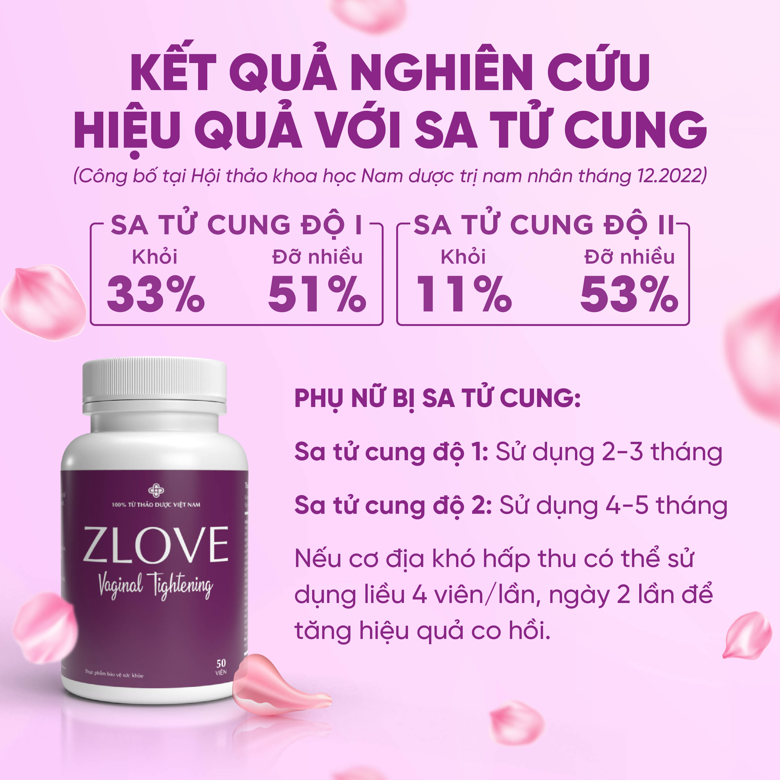 Thực phẩm chức năng Co hồi tử cung, cân bằng nội tiết tố ZLOVE