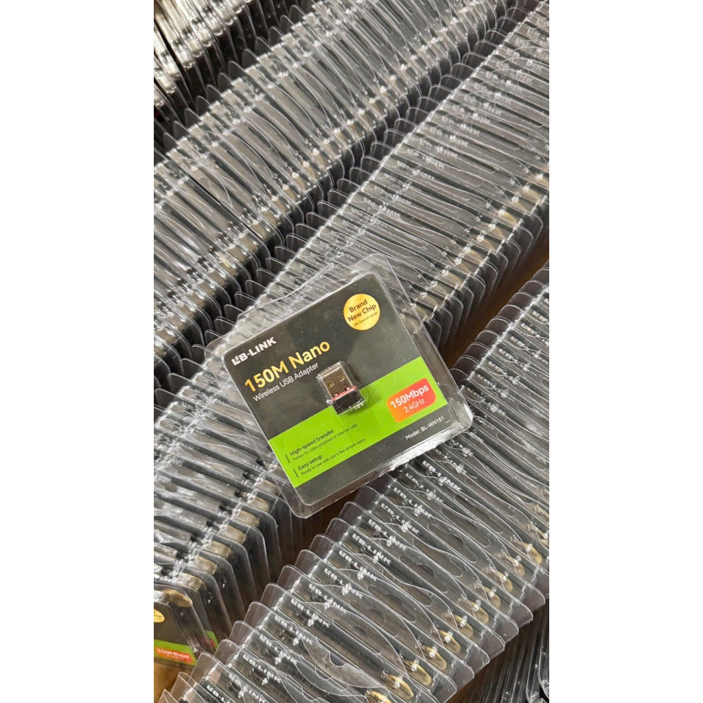 USB Thu Wifi LB-LINK BL-WN151 Nano - Hàng chính hãng 