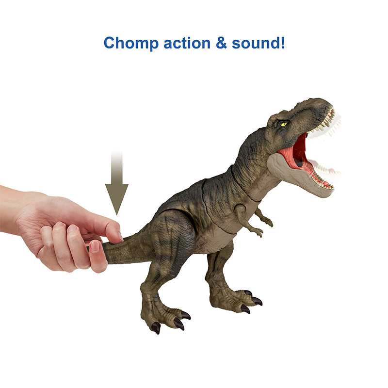 đồ chơi jurassic world mattel khủng long bạo chúa t-rex hdy55 2