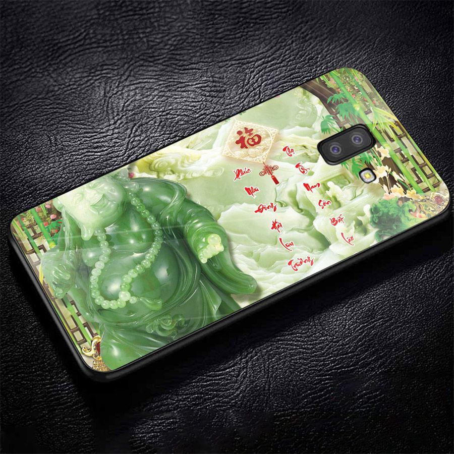 Ốp kính cường lực cho điện thoại Samsung Galaxy J8 - thần tài kim MS TTKIM046