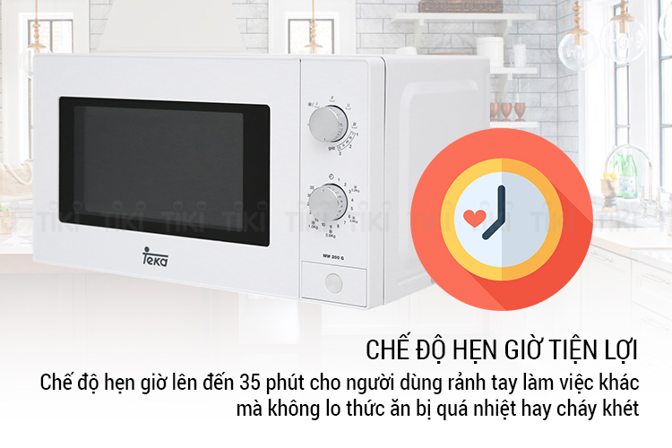 Lò Vi Sóng TEKA MW 200 G WHITE - Showroom BepXANH.com Giá Cực Rẻ